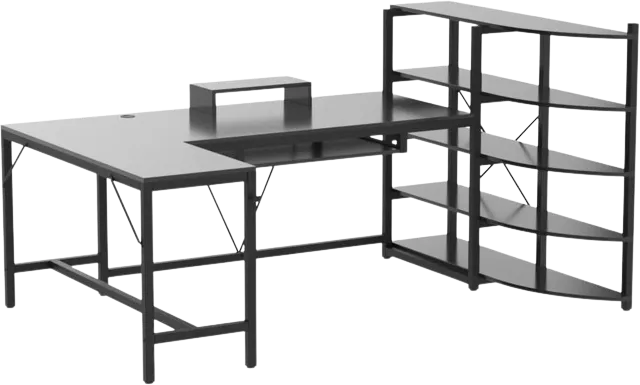 SEDETA L Shaped Gaming Desk